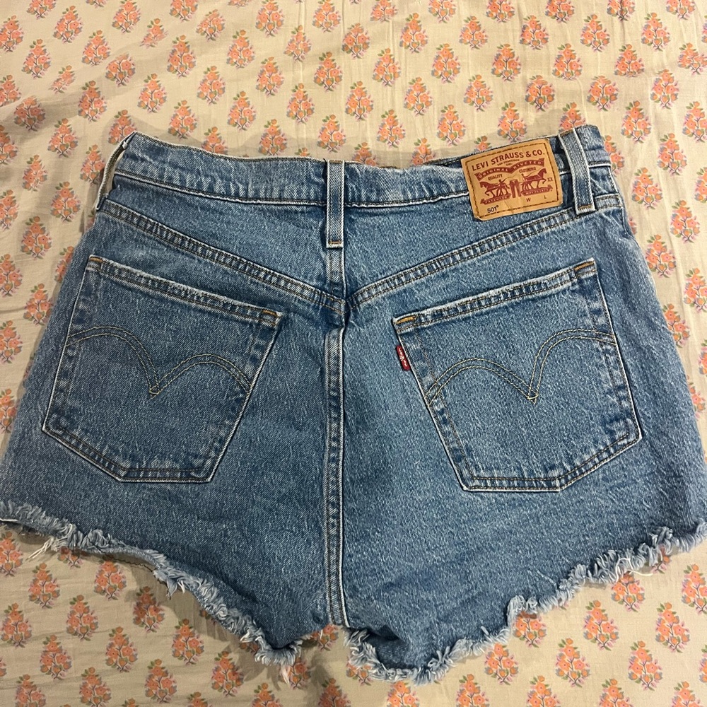 Levi's Women's Classic Blue Jean Shorts